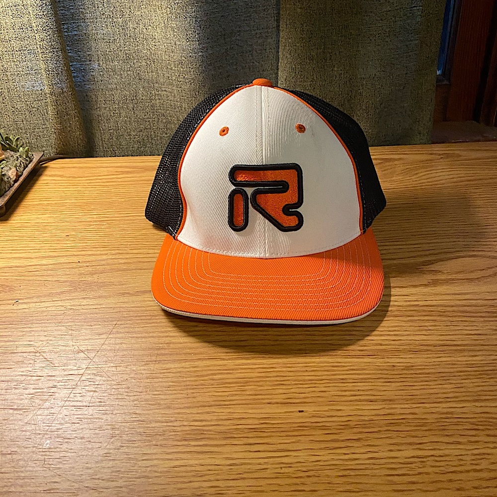 Pacific Headwear Embroidered “R” Mesh Fitted Hat